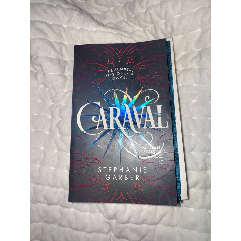 Caraval by Stephanie Garber Paperback YA Fantasy Book Bestseller fantasy booktok